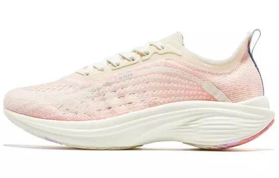 Кроссовки Strange Bullet 3.0 женские с низким верхом из хлопка, белые/флуоресцентные, голые Erke