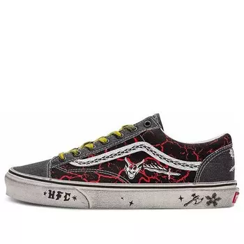 Кроссовки stranger things x style 36 'hellfire club' Vans, черный