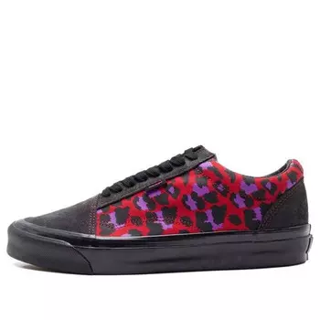 Кроссовки stray rats x vault ua old skool ns og lx 'raven racing red' Vans, черный