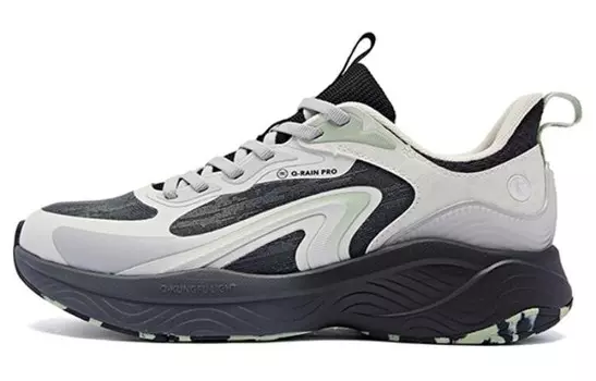 Кроссовки Streamer 4.0 женские с низким верхом, черный, серый Qiaodan