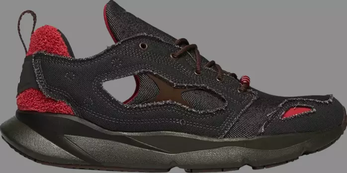 Кроссовки street fighter x furylite 95 'akuma' Reebok, черный