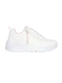 Кроссовки street uno lite ragazza Skechers, белый