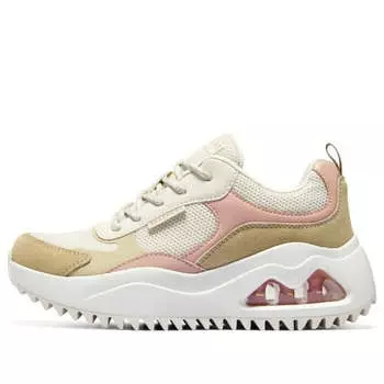 Кроссовки street uno peaks shoes 'white tan pink' Skechers, белый
