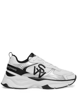 Кроссовки Stuart Weitzman SW с аппликацией логотипа, белый