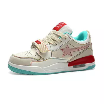 Кроссовки STUR YSN Skateboarding Shoes Unisex Low-top, серебряный