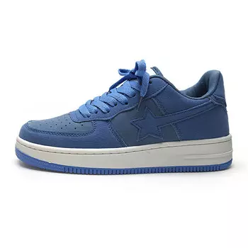 Кроссовки STUR YSN Skateboarding Shoes Unisex Low-top Blue, синий