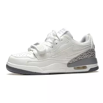 Кроссовки STUR YSN Skateboarding Shoes Unisex Low-top Gray, белый