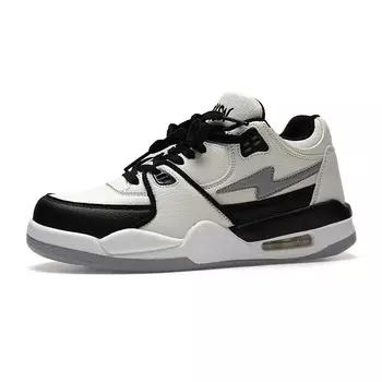 Кроссовки STUR YSN Skateboarding Shoes Unisex Low-top, белый/серый