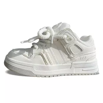 Кроссовки STUR YSN Skateboarding Shoes Unisex Low-top, белый