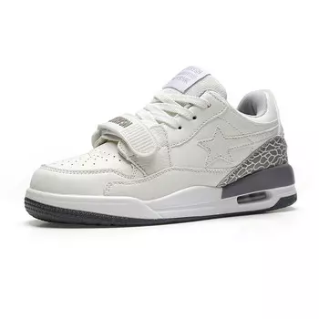 Кроссовки STUR YSN Skateboarding Shoes Unisex Low-top White, белый