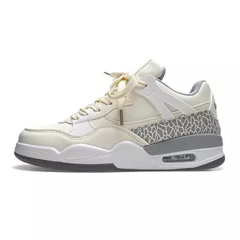 Кроссовки STUR YSN Skateboarding Shoes Women's Low-top, белый/черный