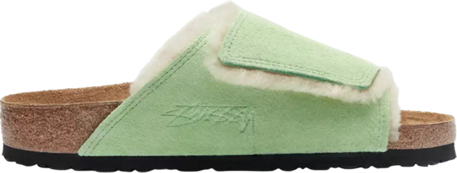Кроссовки Stussy x Solana 'Washed Green', зеленый
