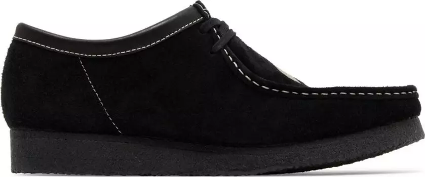 Кроссовки Stussy x Wallabee 'Four Card Suits', черный