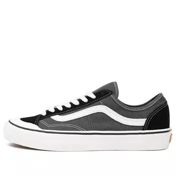 Кроссовки style 136 decon vr3 'black gray' Vans, черный
