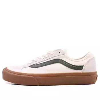 Кроссовки style 136 decon vr3 sf 'green brown' Vans, зеленый