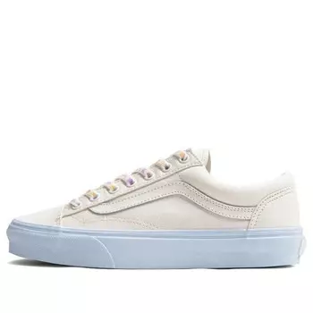 Кроссовки style 36 classics 'white blue' Vans, белый