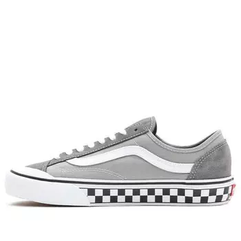 Кроссовки style 36 decon sf pewter 'gray white' Vans, серый