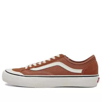 Кроссовки style 36 decon sf 'salt wash - bombay brown' Vans, красный