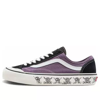 Кроссовки style 36 decon sf 'skulls' Vans, черный