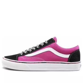 Кроссовки style 36 'jazzy/black Vans, розовый