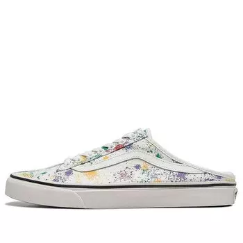 Кроссовки style 36 mule low tops casual skateboarding shoes denim blue Vans, синий