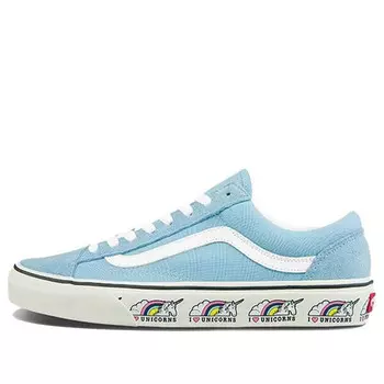 Кроссовки style 36 navy blue Vans, синий