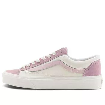 Кроссовки style 36 'pink white' Vans, розовый