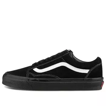 Кроссовки style 36 retro low tops skateboarding shoes black Vans, черный