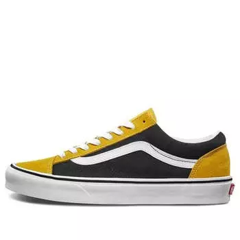 Кроссовки style 36 vintage suede 'mango mojito black' Vans, черный