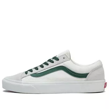 Кроссовки style 36 'white green' Vans, белый