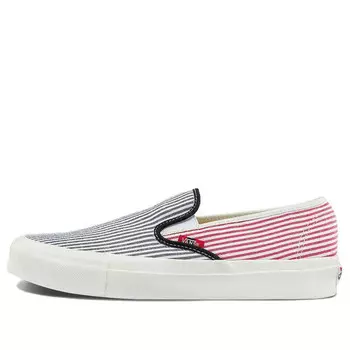 Кроссовки style 48 lx casual fashion skate shoes blue pink stripe 'blue pink' Vans, синий