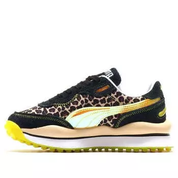 Кроссовки style rider atmos shoes 'black orange brown' Puma, черный