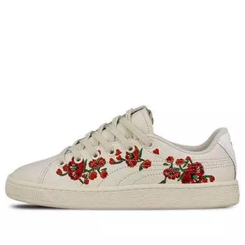 Кроссовки sue tsai x basket 'cherry bombs - powder puff' Puma, белый