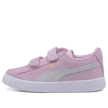 Кроссовки suede 2 straps skate shoes pink Puma, розовый