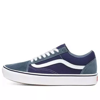 Кроссовки suede and textile comfycush old skool blue Vans, синий