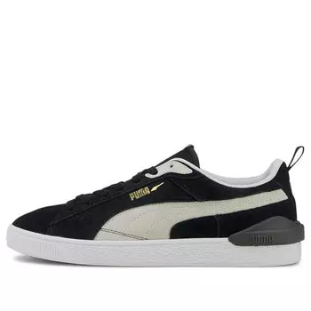 Кроссовки suede bloc 'black ebony' Puma, черный
