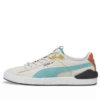Кроссовки suede bloc hc 'pristine' Puma, хаки