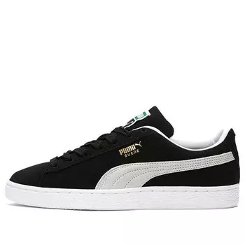 Кроссовки suede classic 21 'black white' Puma, черный