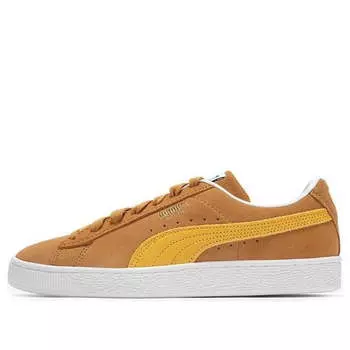 Кроссовки suede classic 21 'desert tan' Puma, оранжевый