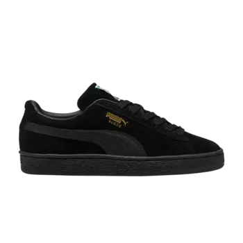 Кроссовки Suede Classic Big Kid 'Triple Black', черный