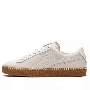 Кроссовки suede classic blanket stitch 'whisper white' Puma, белый