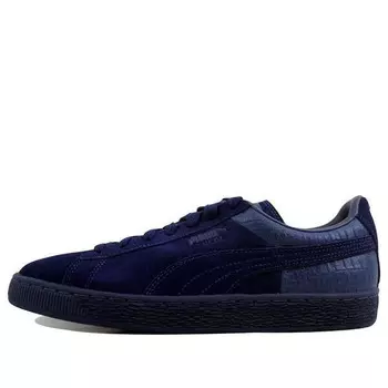 Кроссовки suede classic emboss 'peacoat' Puma, мультиколор