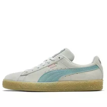 Кроссовки suede classic grey/blue Puma, серый
