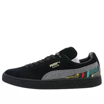 Кроссовки suede classic jersey 'black history month' Puma, черный