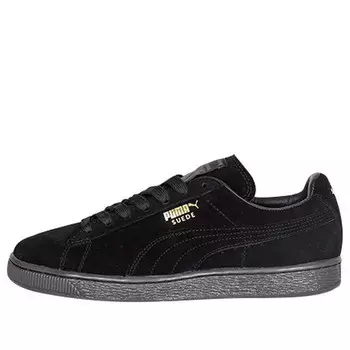Кроссовки suede classic + mono iced 'black' Puma, черный