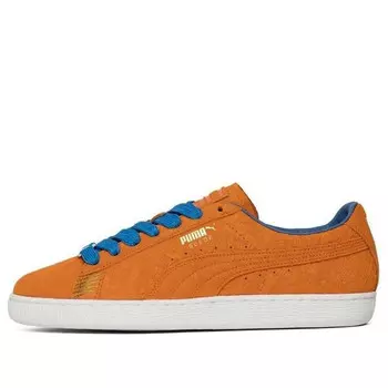 Кроссовки suede classic nyc casual shoes orange/blue Puma, оранжевый