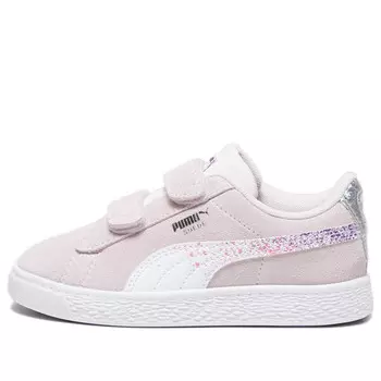 Кроссовки suede classic 'starry night - galaxy pink' Puma, розовый