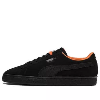 Кроссовки suede classic tonal nu skool 'black' Puma, черный