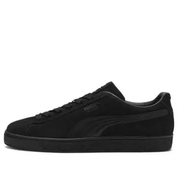 Кроссовки suede classic 'triple black' Puma, черный