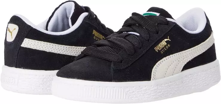 Кроссовки Suede Classic XXI PUMA, цвет Puma Black/Puma White